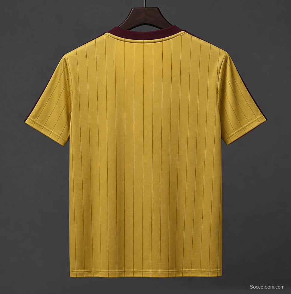2026 Arsenal Adidas Terrace Icons Yellow Jersey