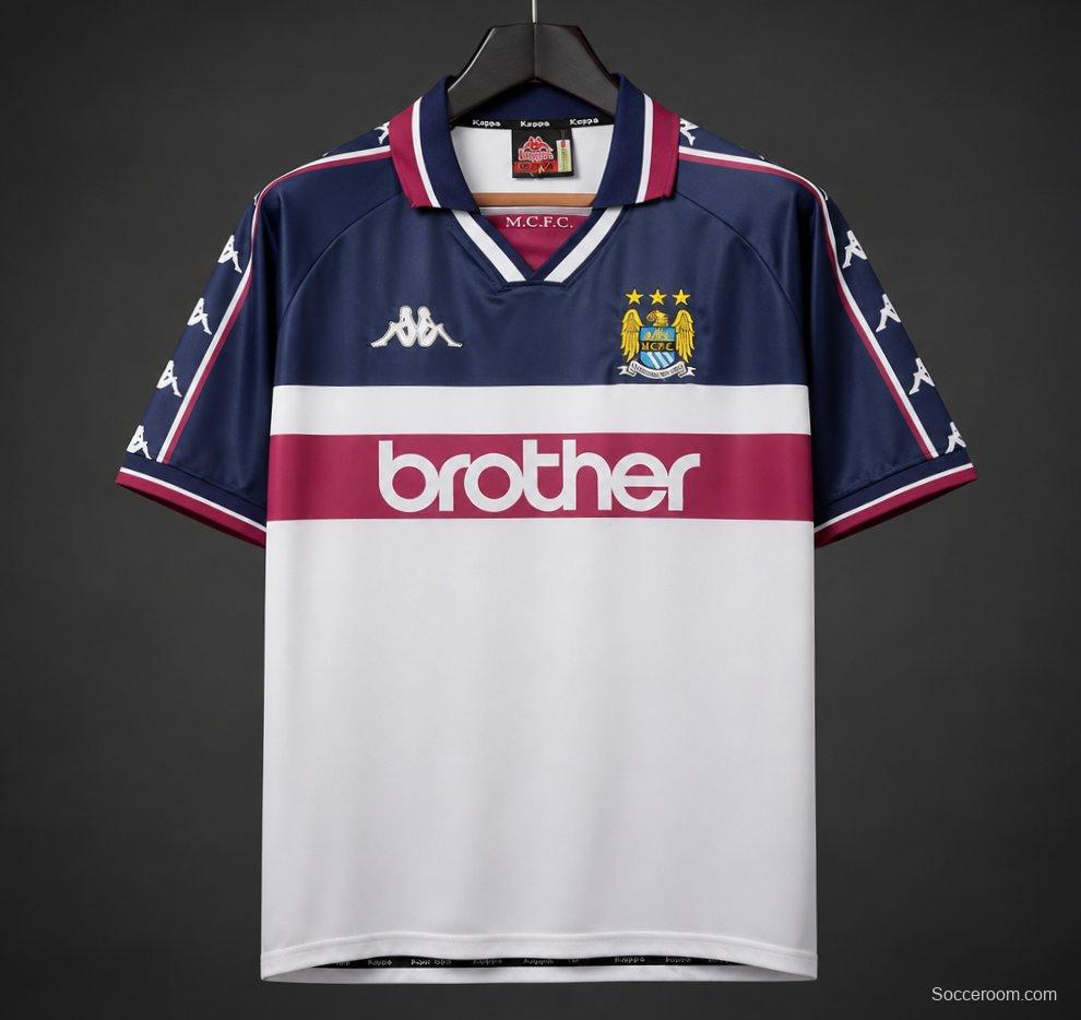 Retro 1997-98 Manchester City Away Jersey