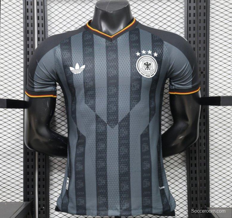 Player Version 2026 Germany Dark Grey with Championship Years Stripe Graphic Jersey