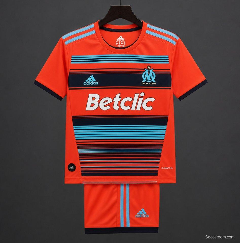 Retro Kids 11/12 Olympique Marseille Away Jersey