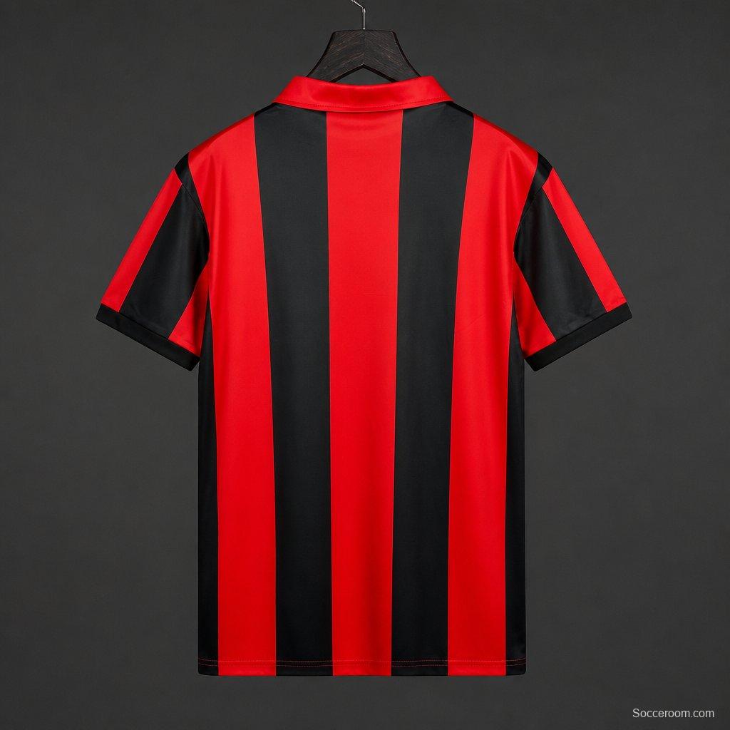 Retro 88/89 Eintracht Frankfurt Home Jersey